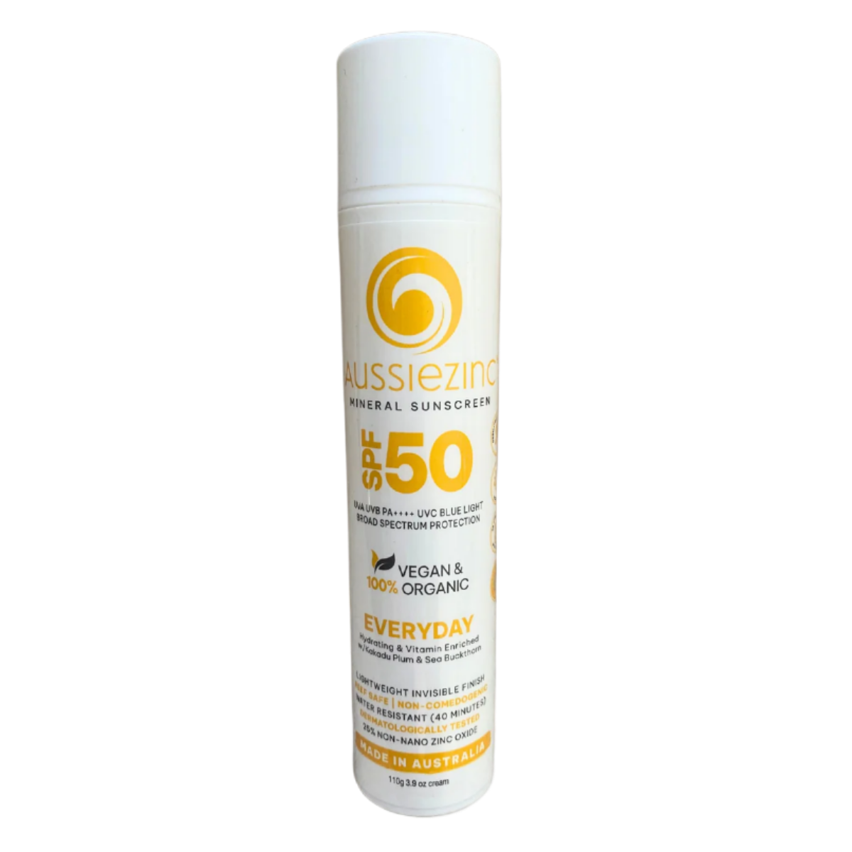 Everyday SPF50+ Organic Mineral Zinc Sunscreen